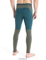 Icebreaker Men 200 ZoneKnit Merino Thermal Leggings Z04NXR184 Clothing Green Glory/Loden - Image 2