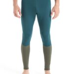 Icebreaker Men 200 ZoneKnit Merino Thermal Leggings Z04NXR184 Clothing Green Glory/Loden