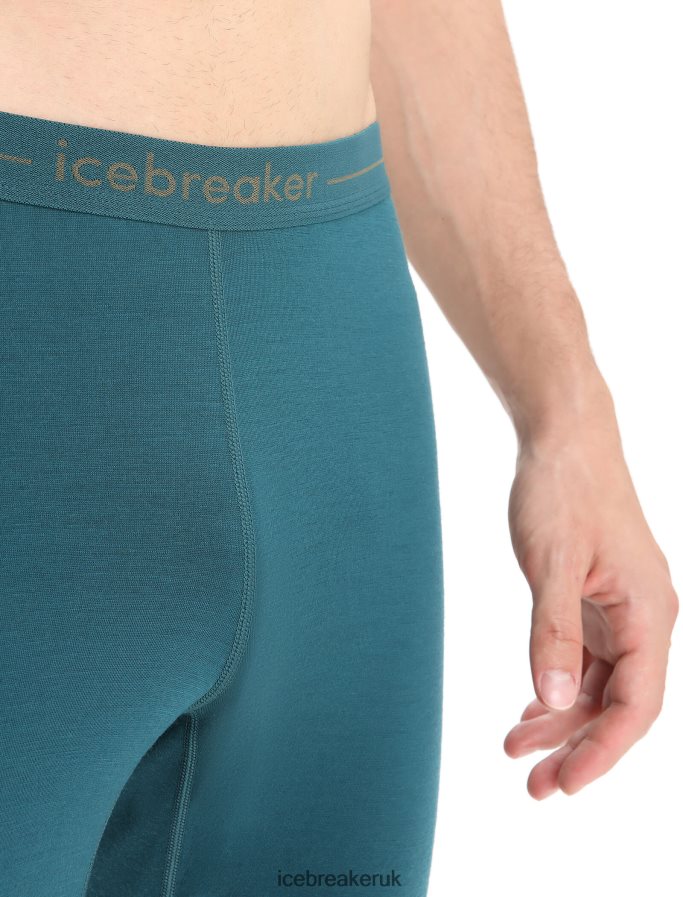 Icebreaker Men 200 ZoneKnit Merino Thermal Leggings Z04NXR184 Clothing Green Glory/Loden - Image 4