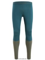 Icebreaker Men 200 ZoneKnit Merino Thermal Leggings Z04NXR184 Clothing Green Glory/Loden - Image 7