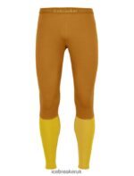 Icebreaker Men 200 ZoneKnit Merino Thermal Leggings Z04NXR431 Clothing Clove/Silent Gold - Image 6
