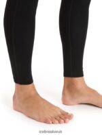 Icebreaker Men 300 MerinoFine Thermal Leggings Z04NXR174 Clothing Black - Image 5