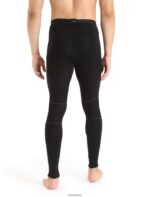 Icebreaker Men BodyfitZone Merino 150 Zone Thermal Leggings Z04NXR346 Clothing Black - Image 2