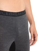 Icebreaker Men BodyfitZone Merino 260 Zone 3/4 Thermal Leggings Z04NXR443 Clothing Jet Heather/Black - Image 4