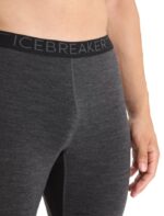 Icebreaker Men BodyfitZone Merino 260 Zone Thermal Leggings Z04NXR344 Clothing Jet Heather/Black - Image 4