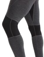 Icebreaker Men BodyfitZone Merino 260 Zone Thermal Leggings Z04NXR344 Clothing Jet Heather/Black - Image 6