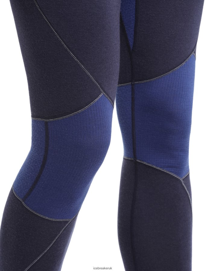 Icebreaker Men BodyfitZone Merino 260 Zone Thermal Leggings Z04NXR345 Clothing Midnight Navy/Royal Navy - Image 5