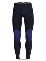 Icebreaker Men BodyfitZone Merino 260 Zone Thermal Leggings Z04NXR345 Clothing Midnight Navy/Royal Navy - Image 7
