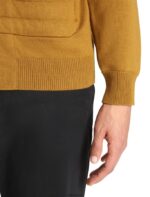 Icebreaker Men City Label ZoneKnit Merino Insulated Knit Bomber Z04NXR418 Clothing Clove - Image 7