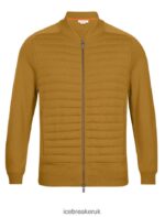 Icebreaker Men City Label ZoneKnit Merino Insulated Knit Bomber Z04NXR418 Clothing Clove - Image 9