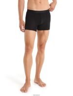 Icebreaker Men Cool-Lite Merino Anatomica Boxers Z04NXR101 Clothing Black