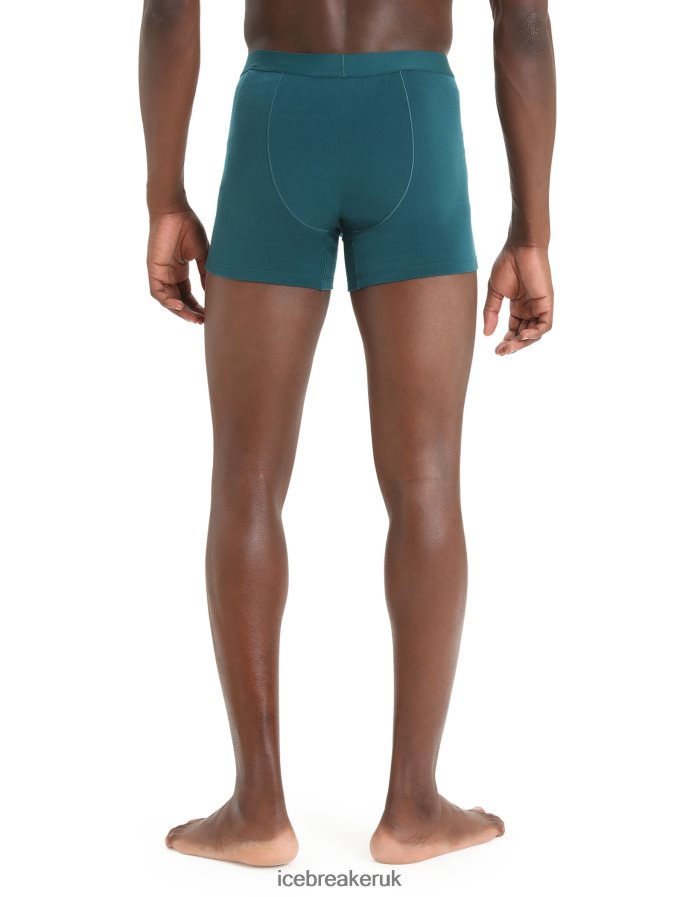 Icebreaker Men Cool-Lite Merino Anatomica Boxers Z04NXR104 Clothing Green Glory - Image 2