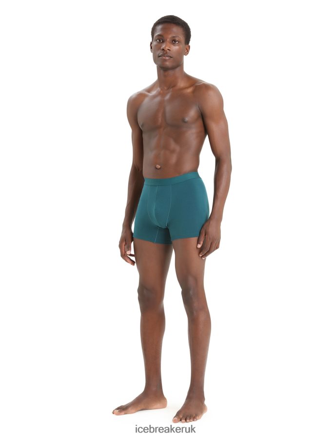 Icebreaker Men Cool-Lite Merino Anatomica Boxers Z04NXR104 Clothing Green Glory - Image 3