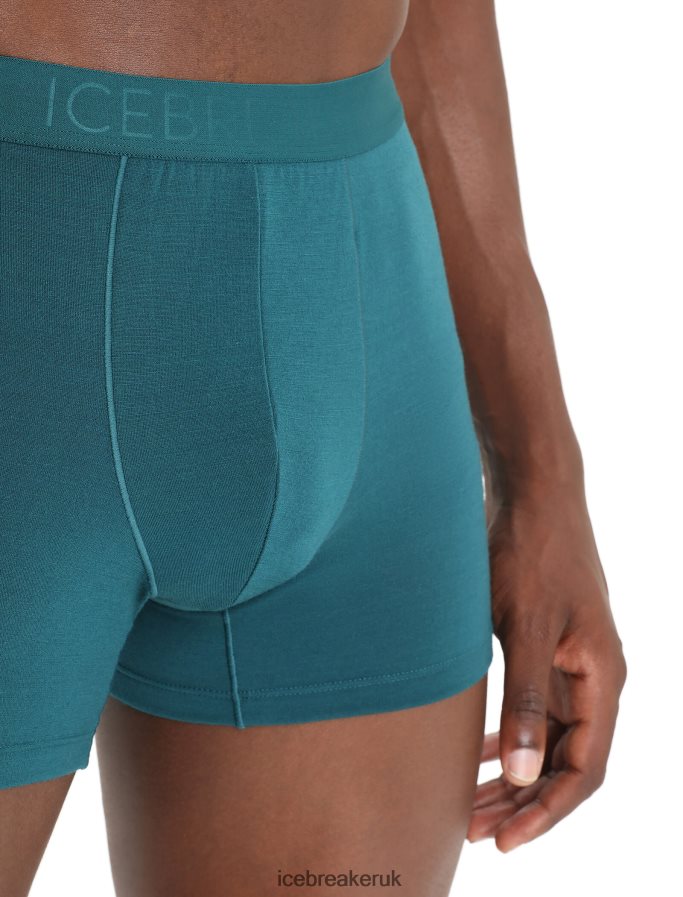 Icebreaker Men Cool-Lite Merino Anatomica Boxers Z04NXR104 Clothing Green Glory - Image 4