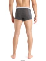 Icebreaker Men Cool-Lite Merino Anatomica Trunks Z04NXR116 Clothing Monsoon Heather - Image 2