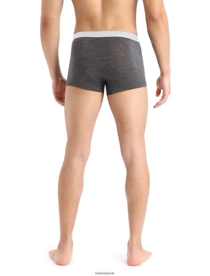 Icebreaker Men Cool-Lite Merino Anatomica Trunks Z04NXR116 Clothing Monsoon Heather - Image 2