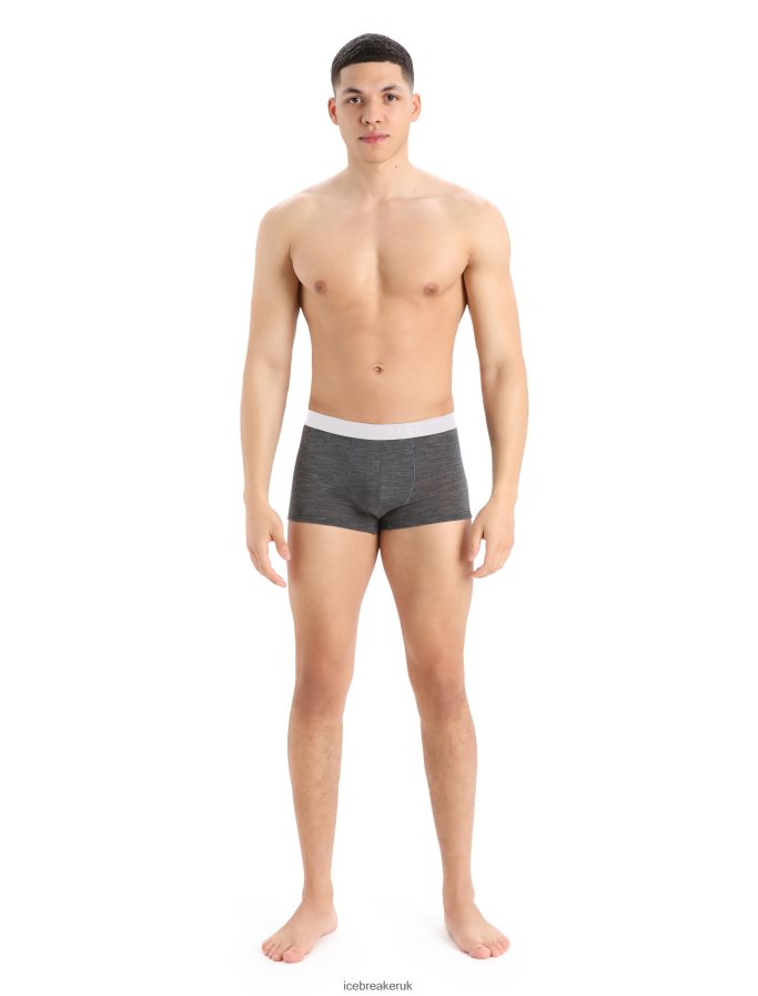Icebreaker Men Cool-Lite Merino Anatomica Trunks Z04NXR116 Clothing Monsoon Heather - Image 4