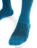 Icebreaker Men Cool-Lite Merino Hike 3Q Crew Socks Z04NXR270 Accessories Geo Blue - Image 3