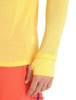 Icebreaker Men Cool-Lite Merino Long Sleeve Hoodie Z04NXR193 Clothing Summer - Image 7