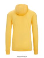 Icebreaker Men Cool-Lite Merino Long Sleeve Hoodie Z04NXR193 Clothing Summer - Image 9