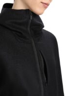 Icebreaker Men Felted Merino Hooded Jacket Z04NXR369 Clothing Black - Image 7