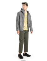 Icebreaker Men Felted Merino Hooded Jacket Z04NXR370 Clothing Gritstone Heather - Image 3