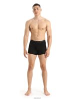 Icebreaker Men Merino 175 Everyday Thermal Boxers With Fly Z04NXR122 Clothing Black - Image 3