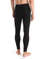 Icebreaker Men Merino 175 Everyday Thermal Leggings With Fly Z04NXR138 Clothing Black - Image 2