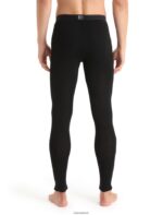Icebreaker Men Merino 175 Everyday Thermal Leggings Z04NXR157 Clothing Black - Image 2