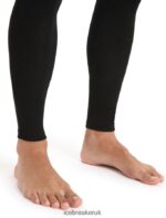Icebreaker Men Merino 175 Everyday Thermal Leggings Z04NXR157 Clothing Black - Image 6