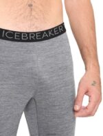 Icebreaker Men Merino 200 Oasis 3/4 Thermal Leggings Z04NXR160 Clothing Gritstone Heather - Image 4