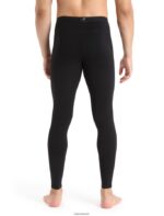 Icebreaker Men Merino 200 Oasis Leggings with Fly Z04NXR145 Clothing Black - Image 2