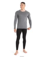 Icebreaker Men Merino 200 Oasis Leggings with Fly Z04NXR145 Clothing Black - Image 3