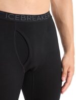 Icebreaker Men Merino 200 Oasis Leggings with Fly Z04NXR145 Clothing Black - Image 4