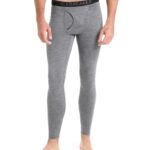 Icebreaker Men Merino 200 Oasis Leggings with Fly Z04NXR146 Clothing Gritstone Heather