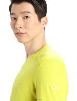 Icebreaker Men Merino 200 Oasis Long Sleeve Crewe Thermal Top Z04NXR446 Clothing Shine - Image 4
