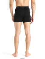 Icebreaker Men Merino Anatomica Boxers With Fly Z04NXR94 Clothing Black - Image 2