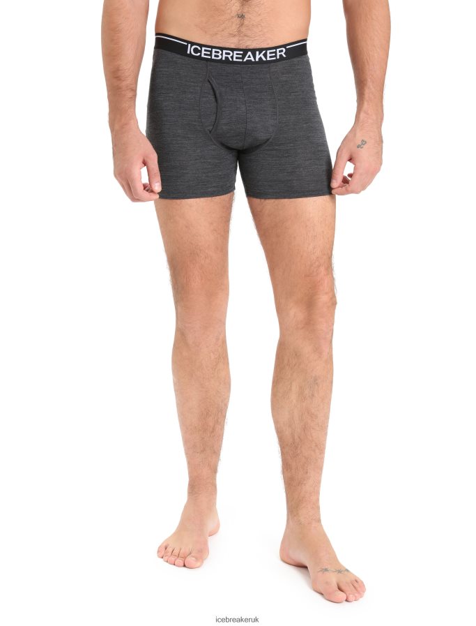 icebreaker_men_merino_anatomica_boxers_with_fly_z04nxr95_clothing_jet_heather.jpg Icebreaker Men Merino Anatomica Boxers With Fly Z04NXR95 Clothing Jet Heather - Image 1