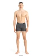 Icebreaker Men Merino Anatomica Boxers Z04NXR107 Clothing Jet Heather - Image 3