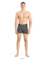 Icebreaker Men Merino Anatomica Boxers Z04NXR109 Clothing Gritstone Heather - Image 3