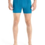 Icebreaker Men Merino Anatomica Boxers Z04NXR112 Clothing Geo Blue