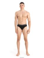 Icebreaker Men Merino Anatomica Briefs Z04NXR119 Clothing Black - Image 2