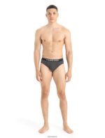 Icebreaker Men Merino Anatomica Briefs Z04NXR120 Clothing Jet Heather - Image 3
