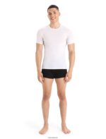 Icebreaker Men Merino Anatomica Short Sleeve Crewe T-Shirt Z04NXR130 Clothing Snow - Image 3