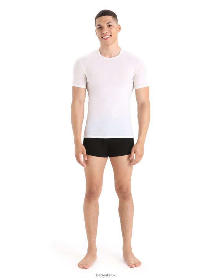 Icebreaker Men Merino Anatomica Short Sleeve Crewe T-Shirt Z04NXR130 Clothing Snow - Image 3