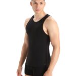 Icebreaker Men Merino Anatomica Tank Top Z04NXR125 Clothing Black