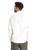 Icebreaker Men Merino Berlin Long Sleeve Shirt Z04NXR373 Clothing Snow - Image 2