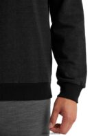 Icebreaker Men Merino Central Long Sleeve Sweatshirt Z04NXR495 Clothing Black - Image 6