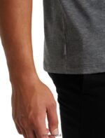 Icebreaker Men Merino Central Short Sleeve T-Shirt Z04NXR493 Clothing Gritstone Heather - Image 6