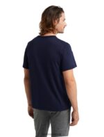 Icebreaker Men Merino Central Short Sleeve T-Shirt Z04NXR494 Clothing Midnight Navy - Image 2
